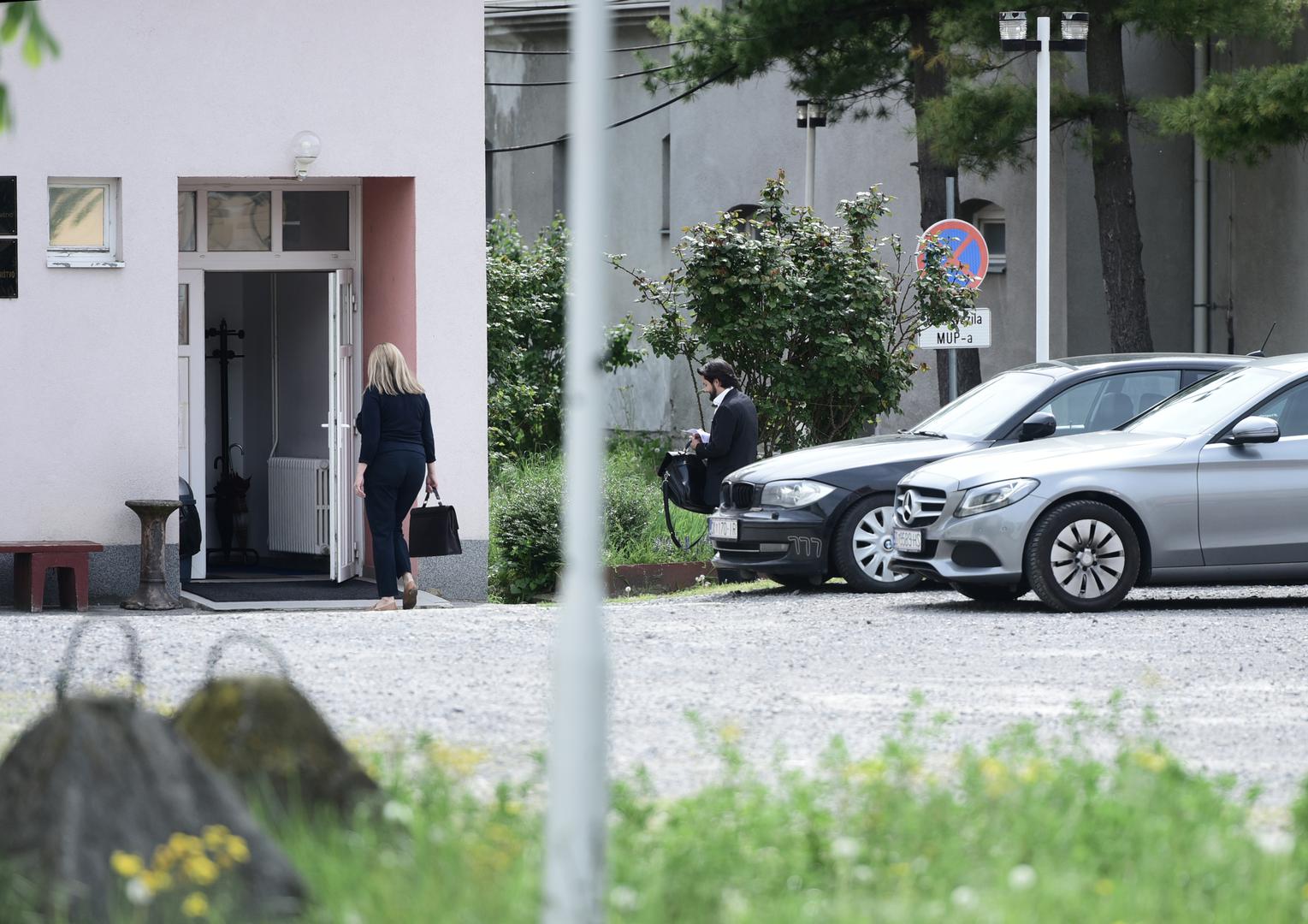 23.04.2023:, Zagreb - Dolazak odvjetnika Kristijana Knege, Imona Choudhuryja Photo: Neva Zganec/PIXSELL