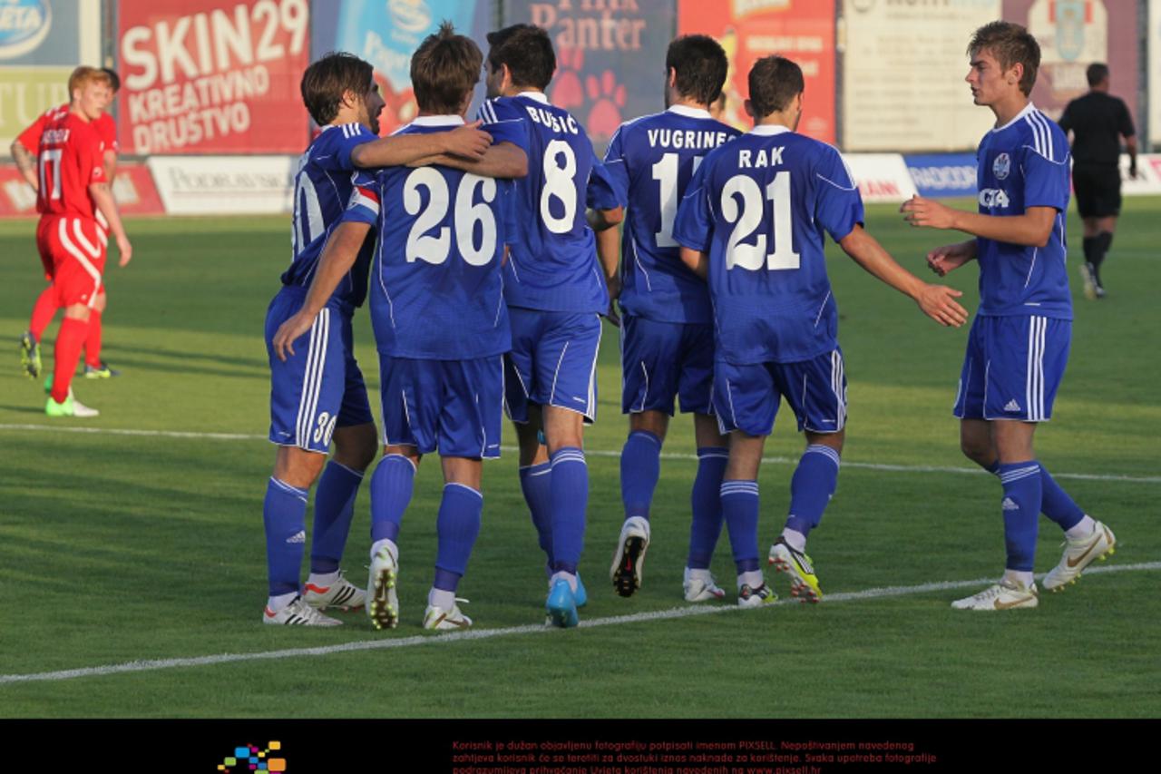 '19.07.2012., Gradski stadion, Koprivnica - Europska liga, 2. pretkolo, Slaven Belupo - Portadown.  Photo: Marijan Susenj/PIXSELL'