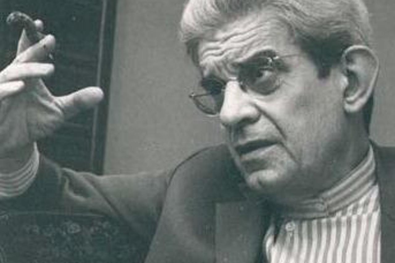 'Slavni franc. psihoanaliticar i filozof Jacques Lacan'