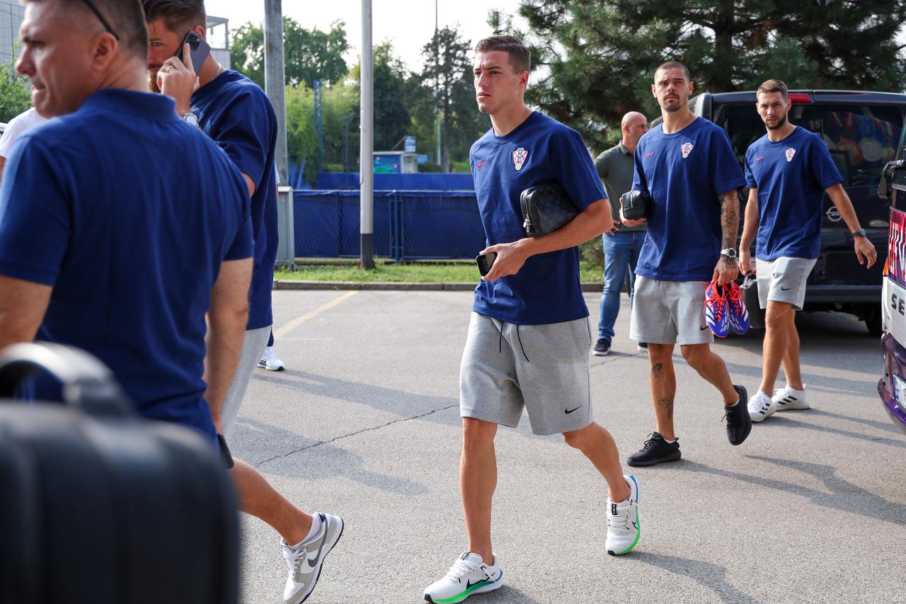 Zagreb: Trening hrvatske nogometne reprezentacije na Maksimiru