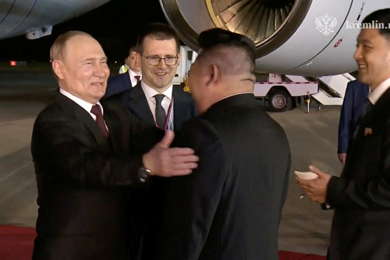 Russian President Putin visits North Korea