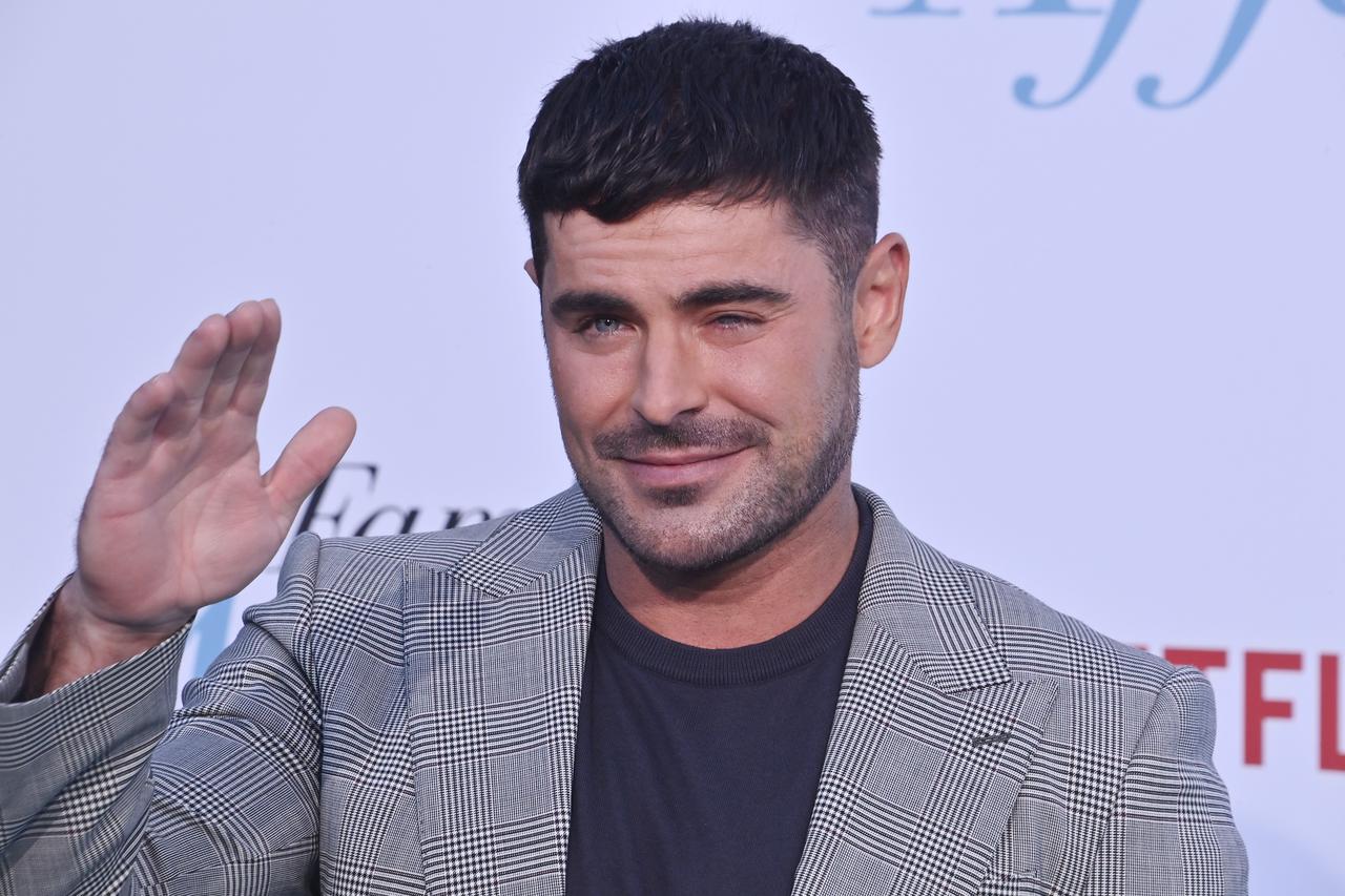 Zac Efron Attends the "A Family Affair" Premiere in Los Angeles