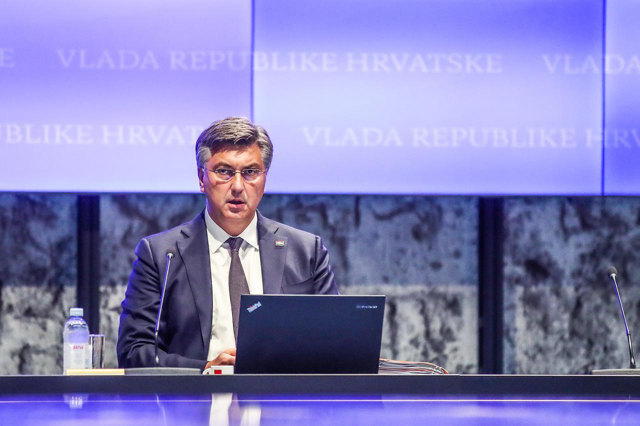 Zagreb: Sjednica Vlade RH u NSK