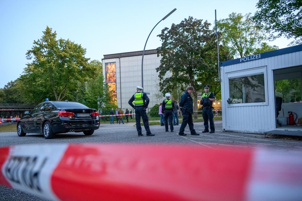 Attack near the Hamburg Synagogue