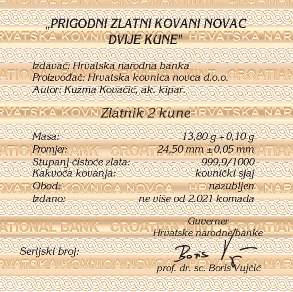 Dvije zlatne kune