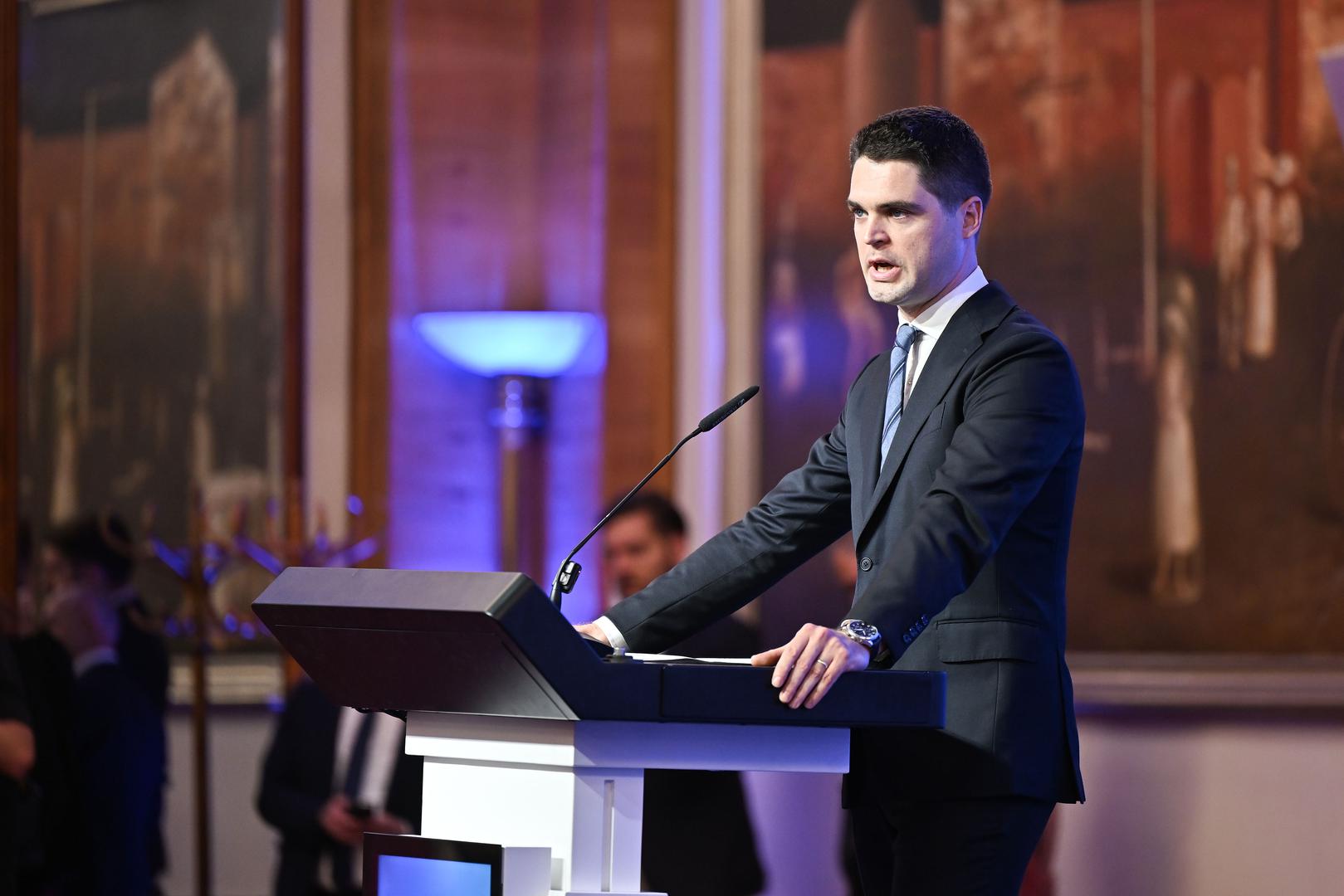 9.5.2024., Zagreb - Predstavljanje kandidata i Izbornog programa Hrvatske demokratske zajednice za nadolazece izbore za Europski parlament. Photo: Neva Zganec/PIXSELL