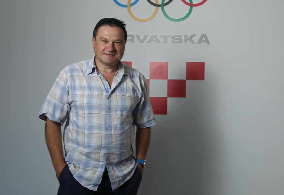 Zagreb: Damir Šegota, šef misije Hrvatskog olimpijskog odbora u Tokiju