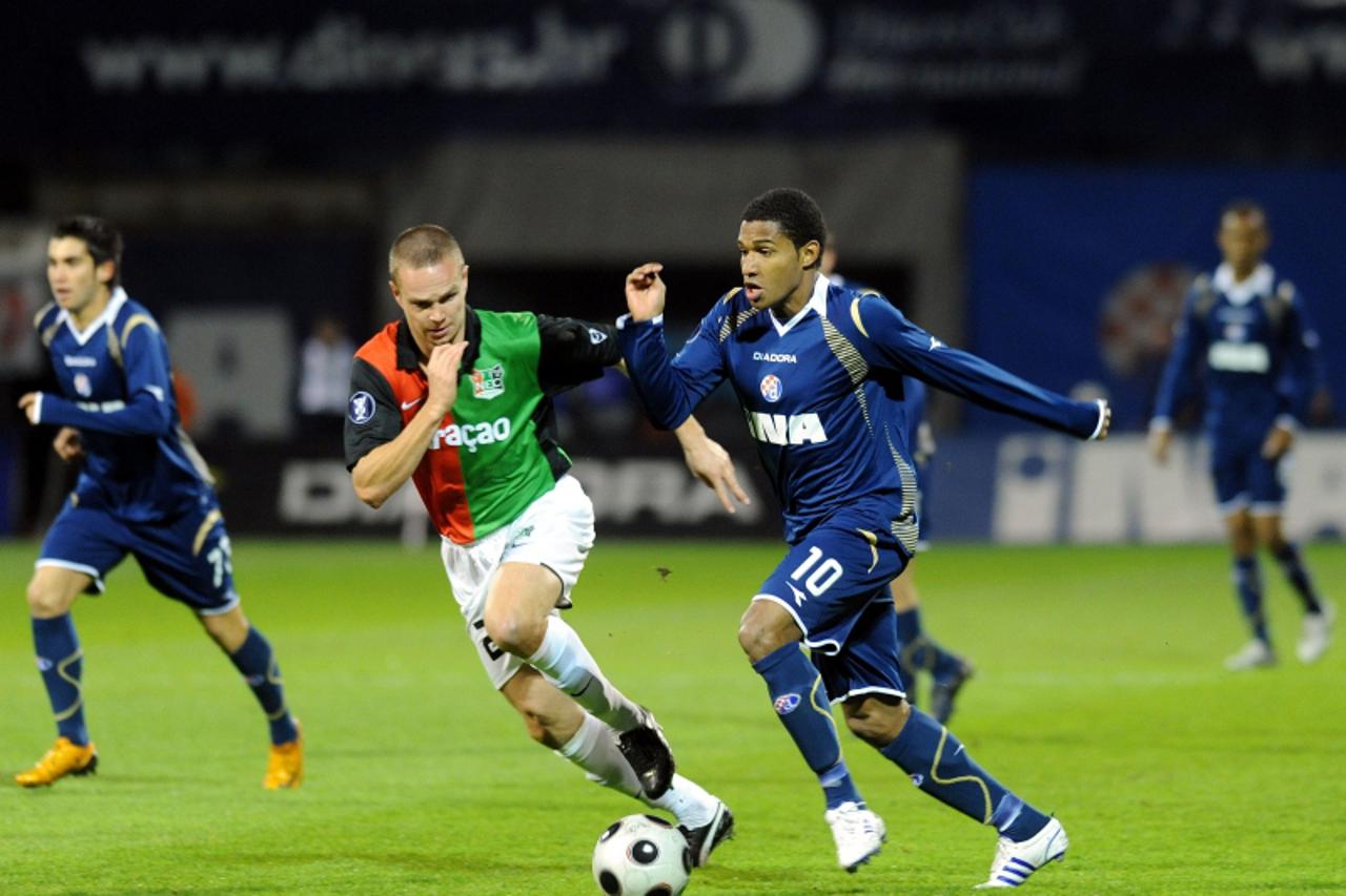 'sport...zagreb...23.10.2008. Maksimir, liga UEFA, 1. kolo, Dinamo - NEC Nijmegen, 3-2,  Sammir,  Photo: Goran Stanzl/Vecernji list'