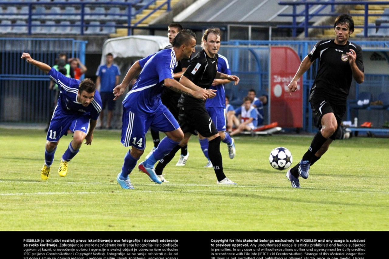 '20.07.2013., Koprivnica - MAXtv 1. HNL, 2. kolo, NK Slaven Belupo - NK Hrvatski dragovoljac. Mateas Delic. Photo: Marijan Susenj/PIXSELL'