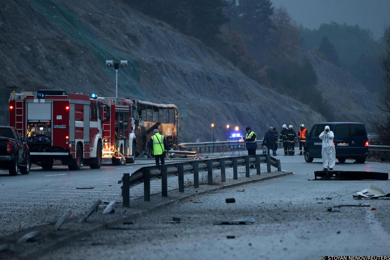 Bus crash in Bulgaria