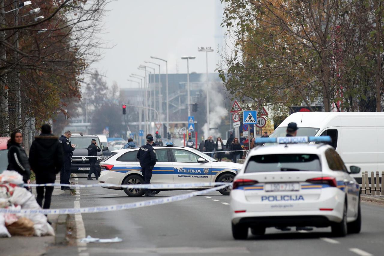 Zagreb: Policijski očevid na Donjim Sveticama gdje je došlo do pucnjave