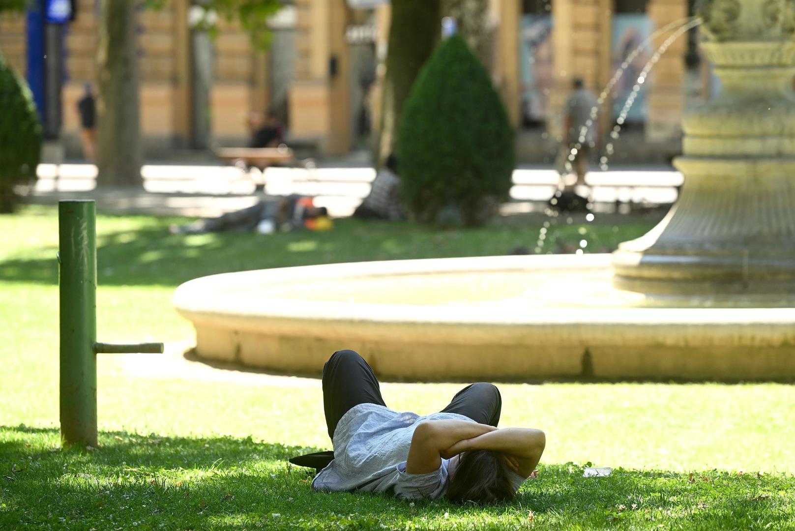 Današnje temperature u Zagrebu penju se i iznad 30 stupnjeva Celzijevih.