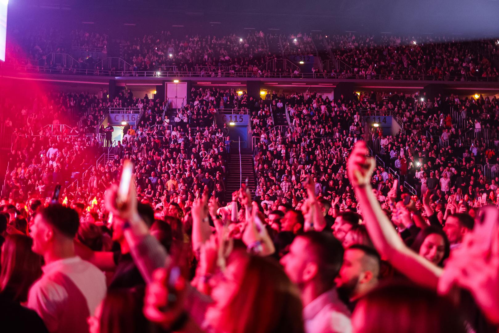 14.02.2024., Zagreb - Koncert Ace Pejovica u Areni. Photo: Luka stanzl/PIXSELL