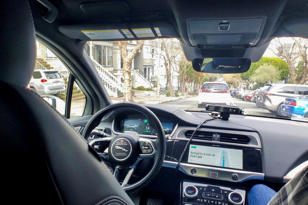 Waymo rider-only robotaxi test ride in San Francisco