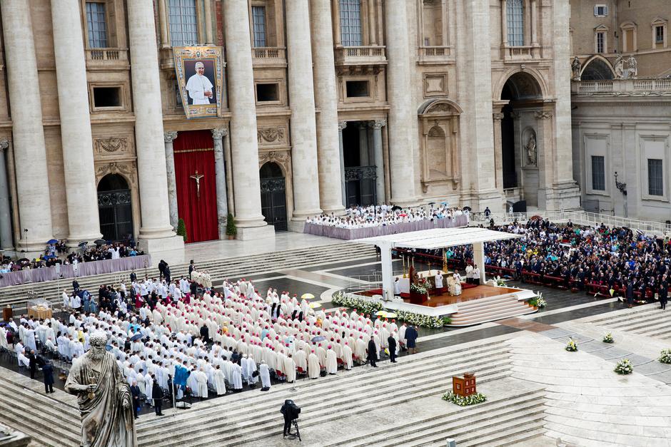 Pope John Paul I is beatified at the Vatican