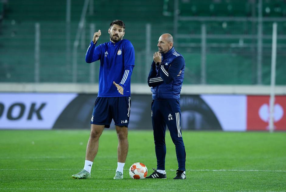 Beč: Dinamo odradio trening uoči sutrašnjeg susreta s Rapidom u Europskoj ligi