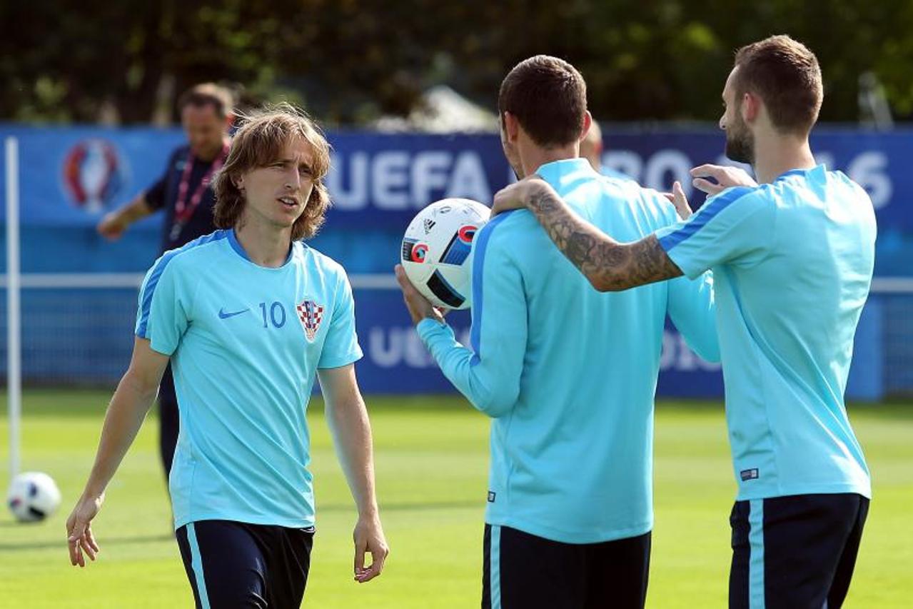 Hrvatska nogometna reprezentacija, trening