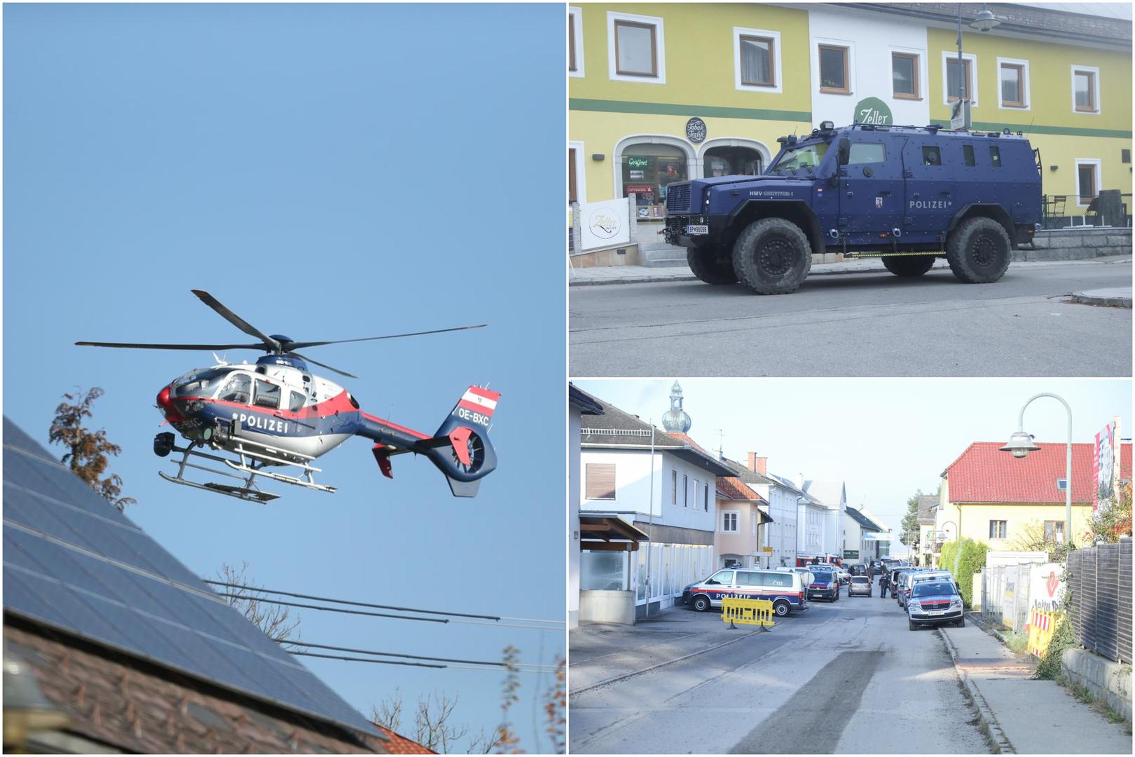 Treći je dan potrage za ubojicom u Austriji. 

