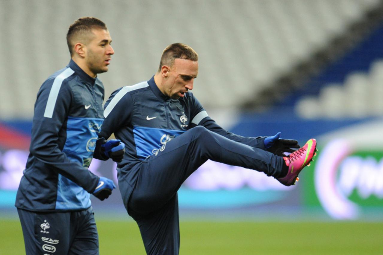 Karim Benzema i Franck Ribery