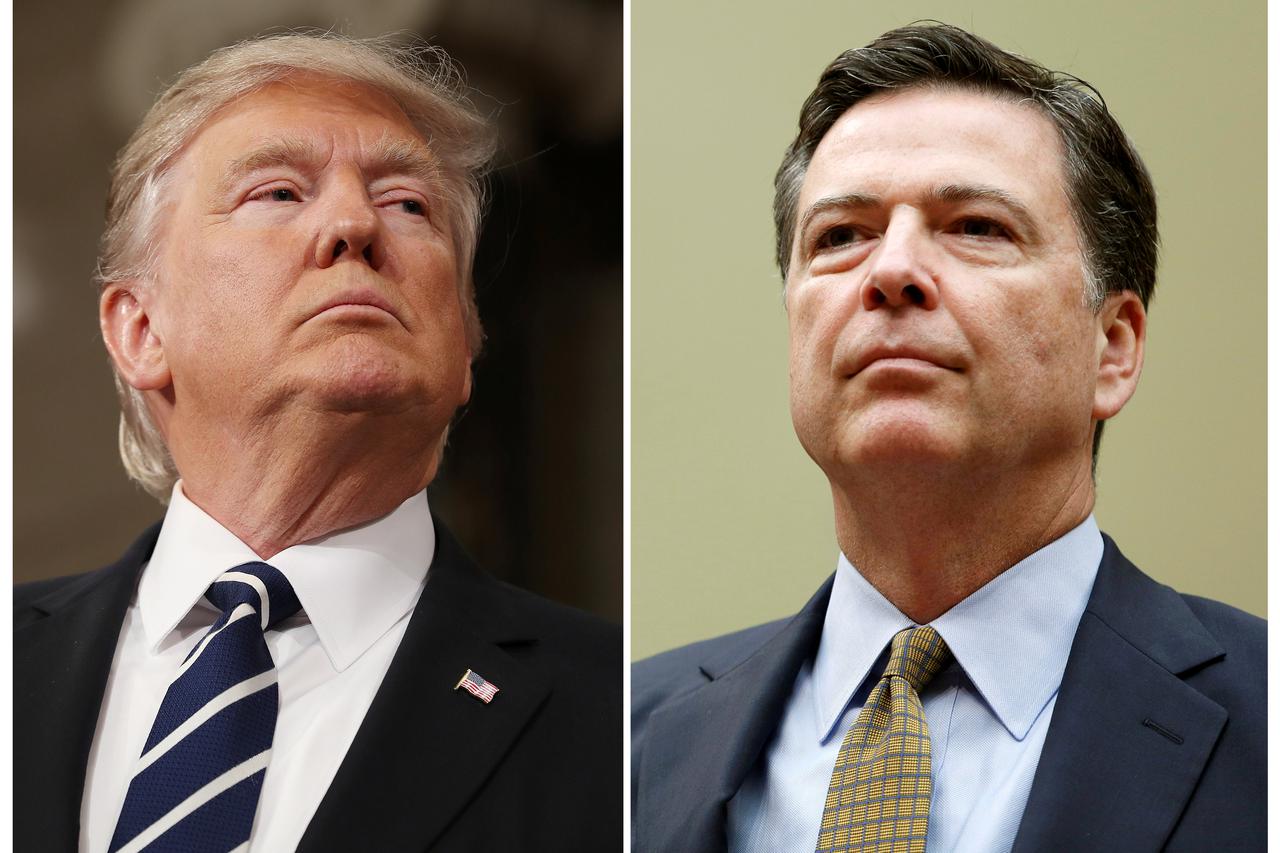 Donald Trump i James Comey