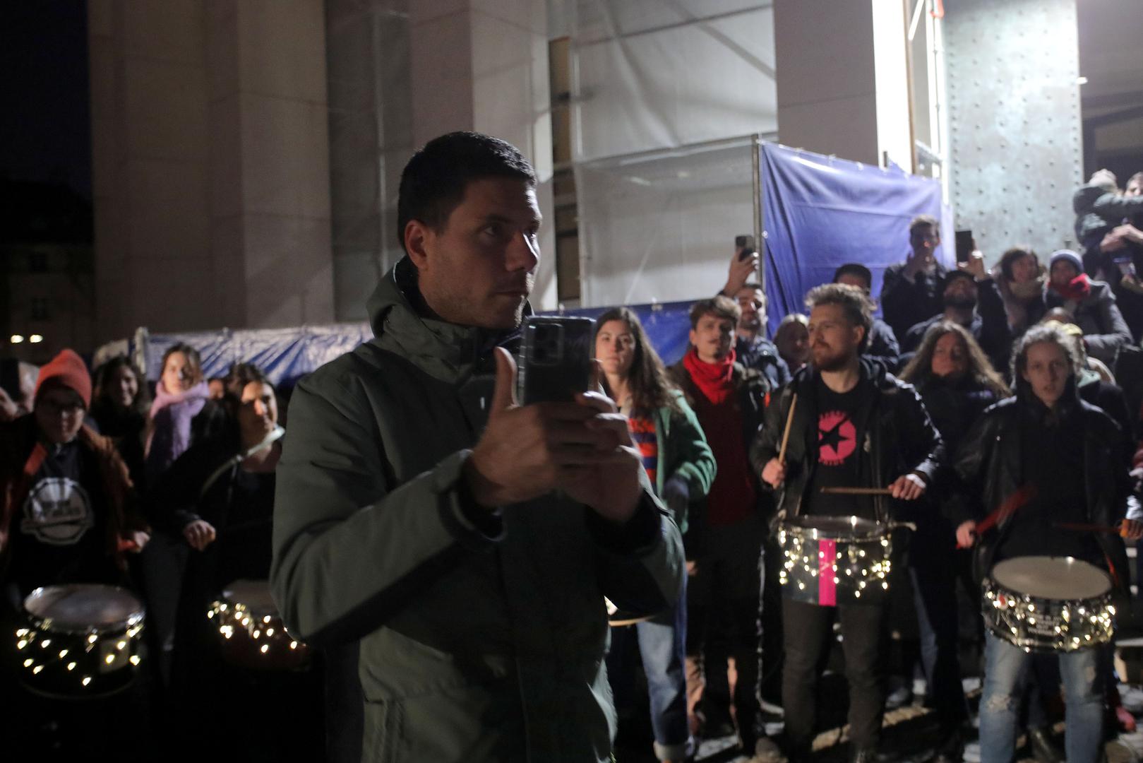 08.03.2024., Zagreb - Feministicki kolektiv fAKTIV organizirao je osmomartovski nocnom mars pod geslom „Feminizam i gotovo“. Ivan Pernar. Photo: Tomislav Miletic/PIXSELL