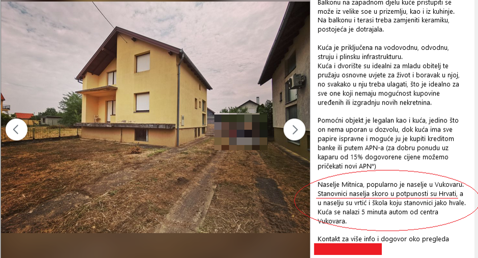 oglas u Vukovaru