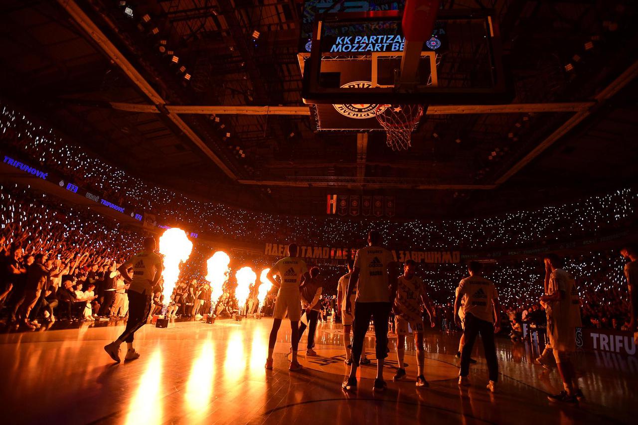 Beograd: Treća utakmica doigravanja za Final Four Eurolige, Partizan - Real Madrid