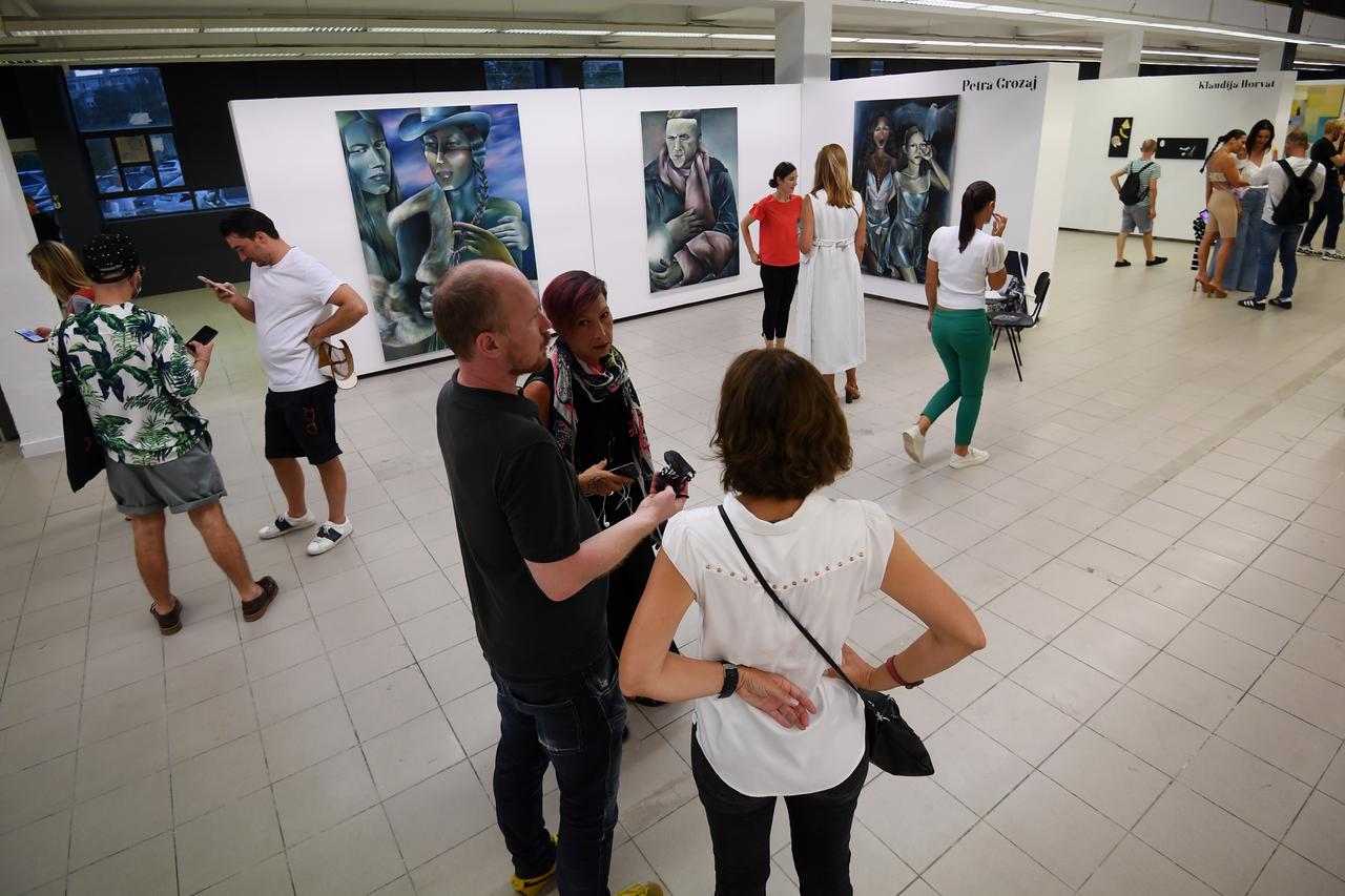 Zagreb: Sajam umjetnina Art Zagreb otvoren je u Tehničkom muzeju Nikola Tesla