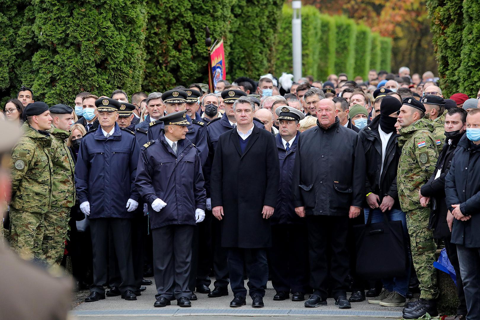 18.11.2021., Vukovar - Obiljezavanje 30. obljetnice vukovarskog stradanja pod nazivom Dan sjecanja na zrtvu Vukovara 1991.- 2021. 