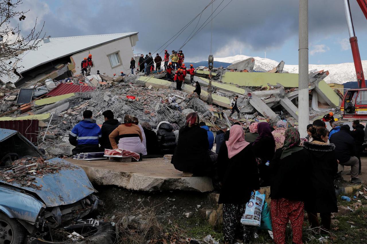 Aftermath of the deadly earthquake in Gaziantep