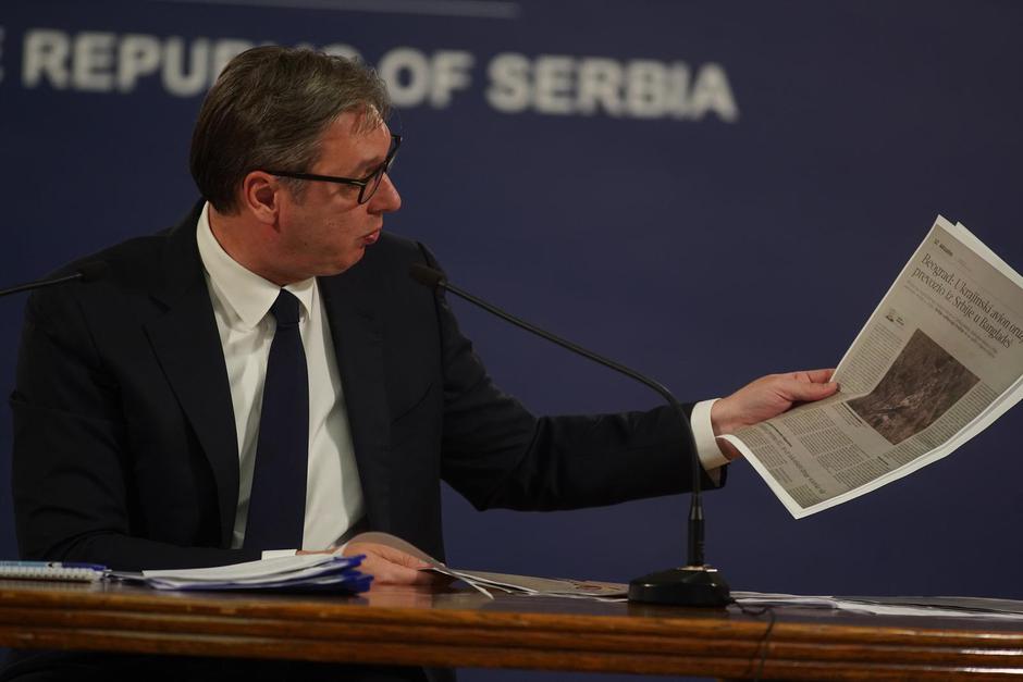 Predsjednik Srbije Aleksandar Vučić komentirao odluku o zabrani posjeta Jasenovcu