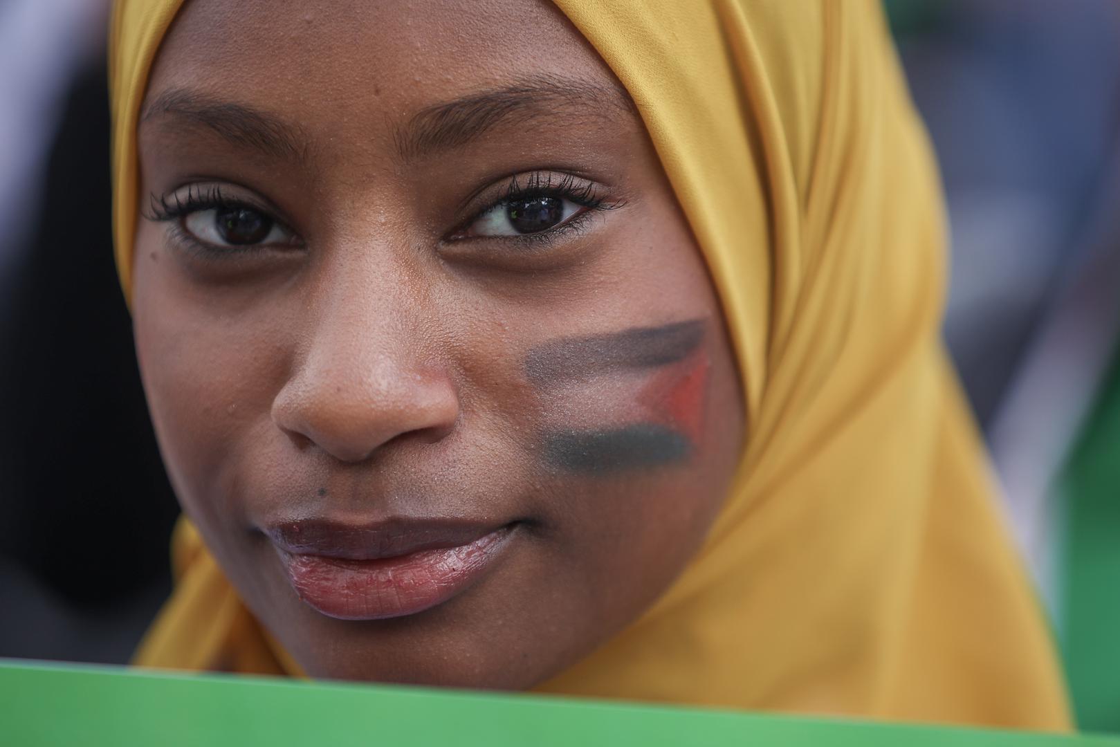 22.10.2023., Sarajevo, Bosna i Hercegovina - Prosvjed podrske Palestinskom narodu odrzan je u Sarajevu. Photo: Armin Durgut/PIXSELL