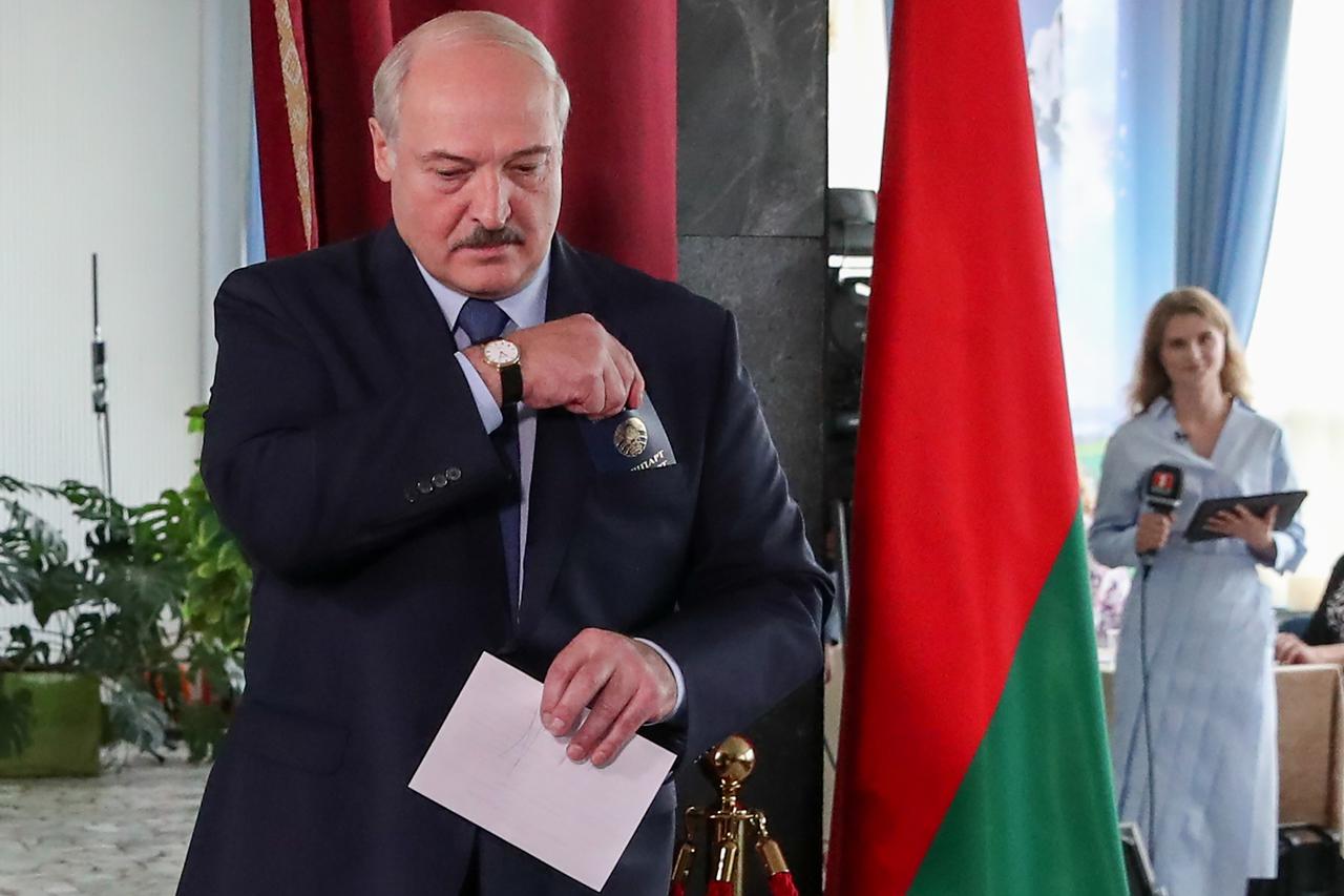 Bjeloruski predsjednik Aleksandar Lukašenko glasao na  predsjedni?kim izborima