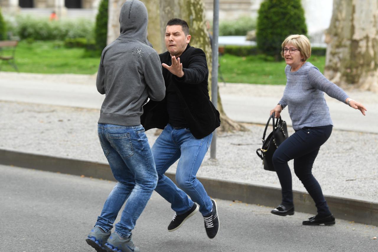 Incident nakon izricanja presude Komšiću