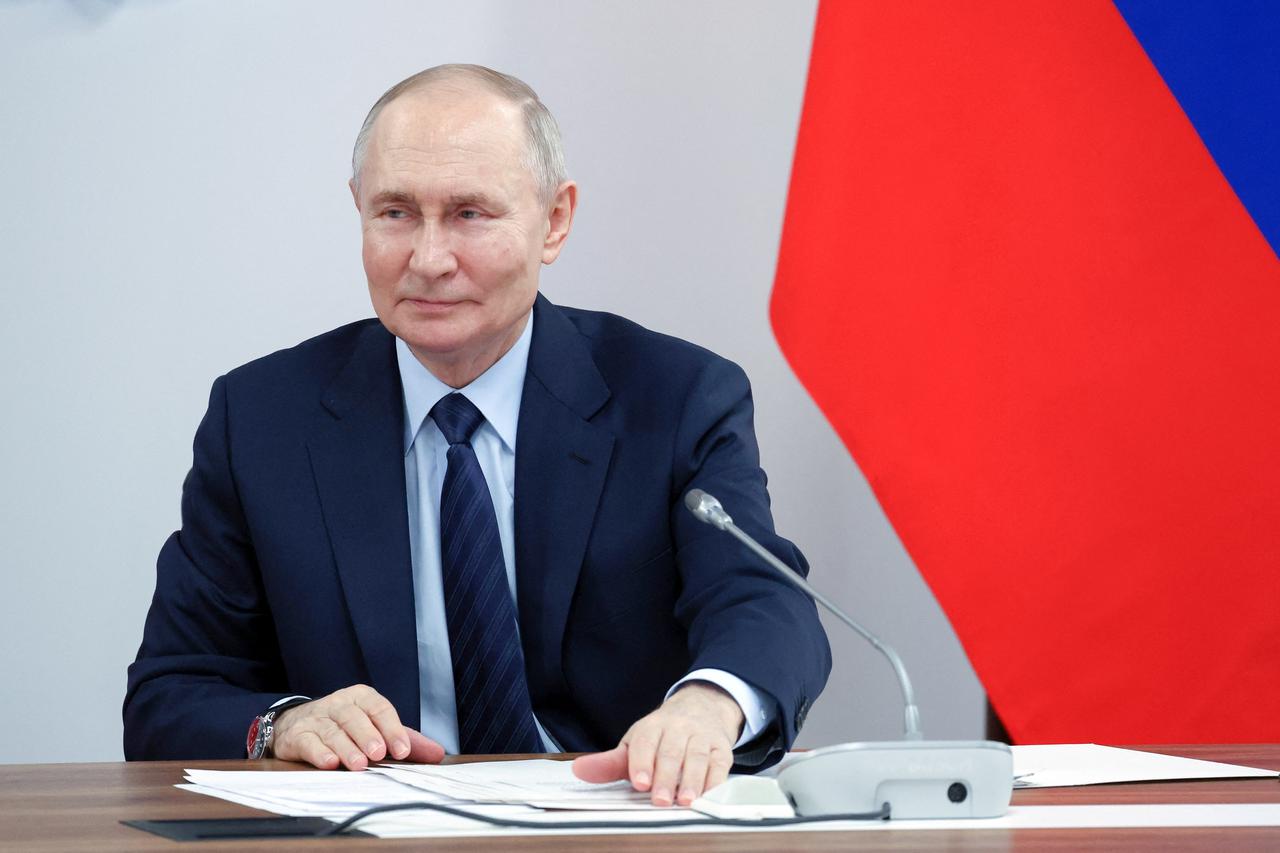 Russian President Putin visits Togliatti