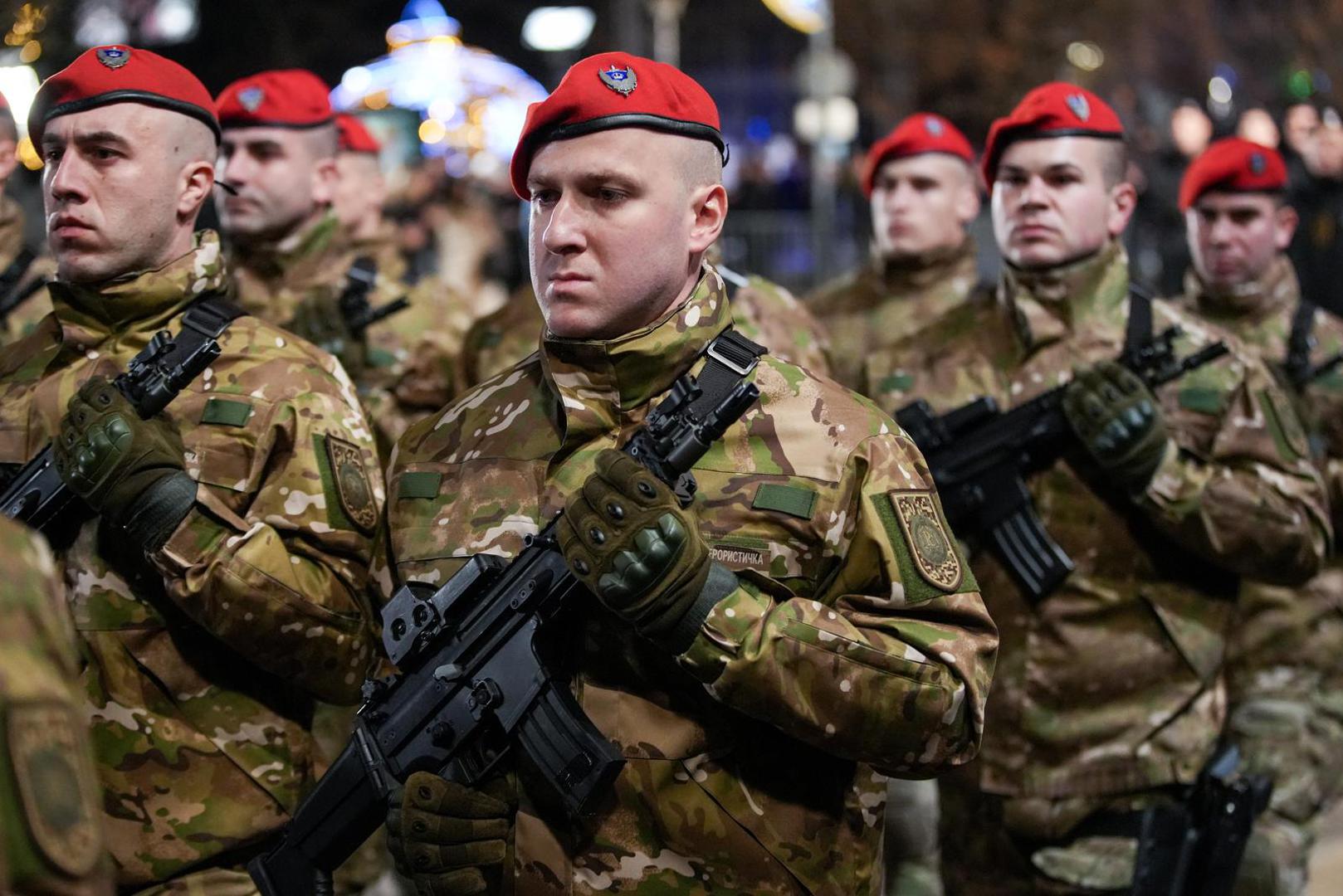 09.01.2025., Banja Luka, Bosna i Hercegovina - Povodom Dana Republike Srpske u Banja Luci se odrzava svecani defile u kojem sudjeluje ukupno 3.400 ljudi. Photo: Dejan Rakita/PIXSELL