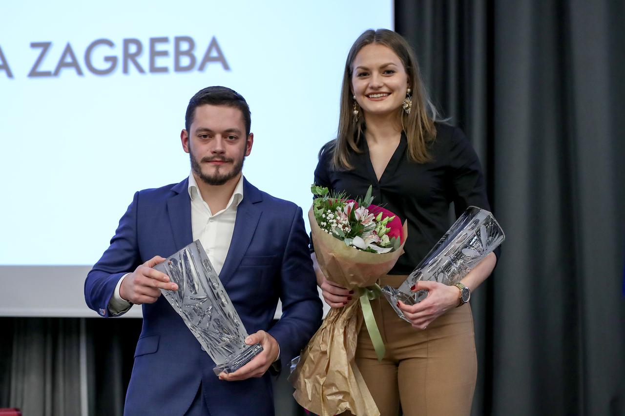 Tin Srbić i Lucija Lesjak najuspješniji su sportašica i sportaš Grada Zagreba u 2021. godini