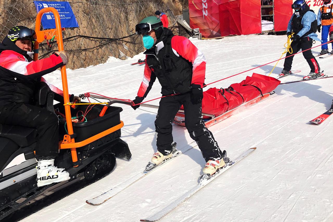 Alpine Skiing - Men's Alpine Combined Downhill