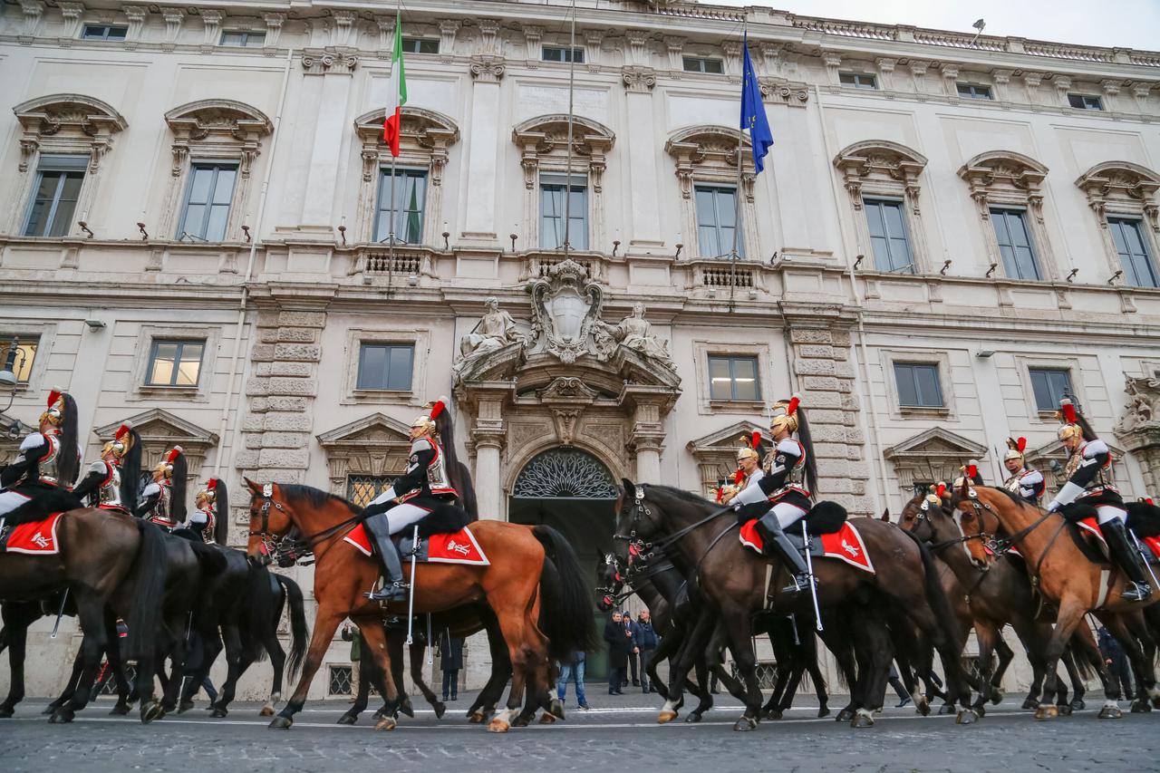 Palača Quirinale u Rimu sjedište je predsjednika Italije 