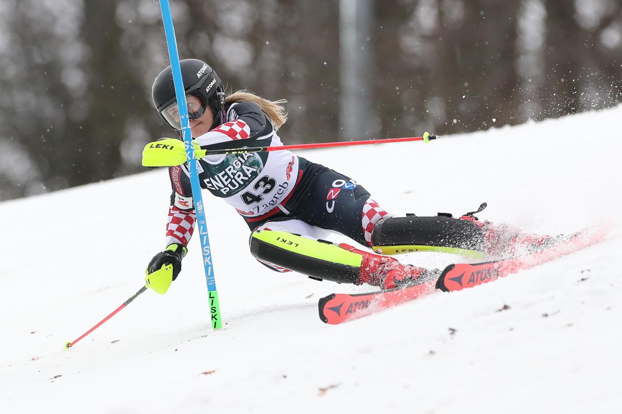 Zagreb: Prva vožnja ženskog slaloma Audi FIS Svjetskog skijaškog kupa