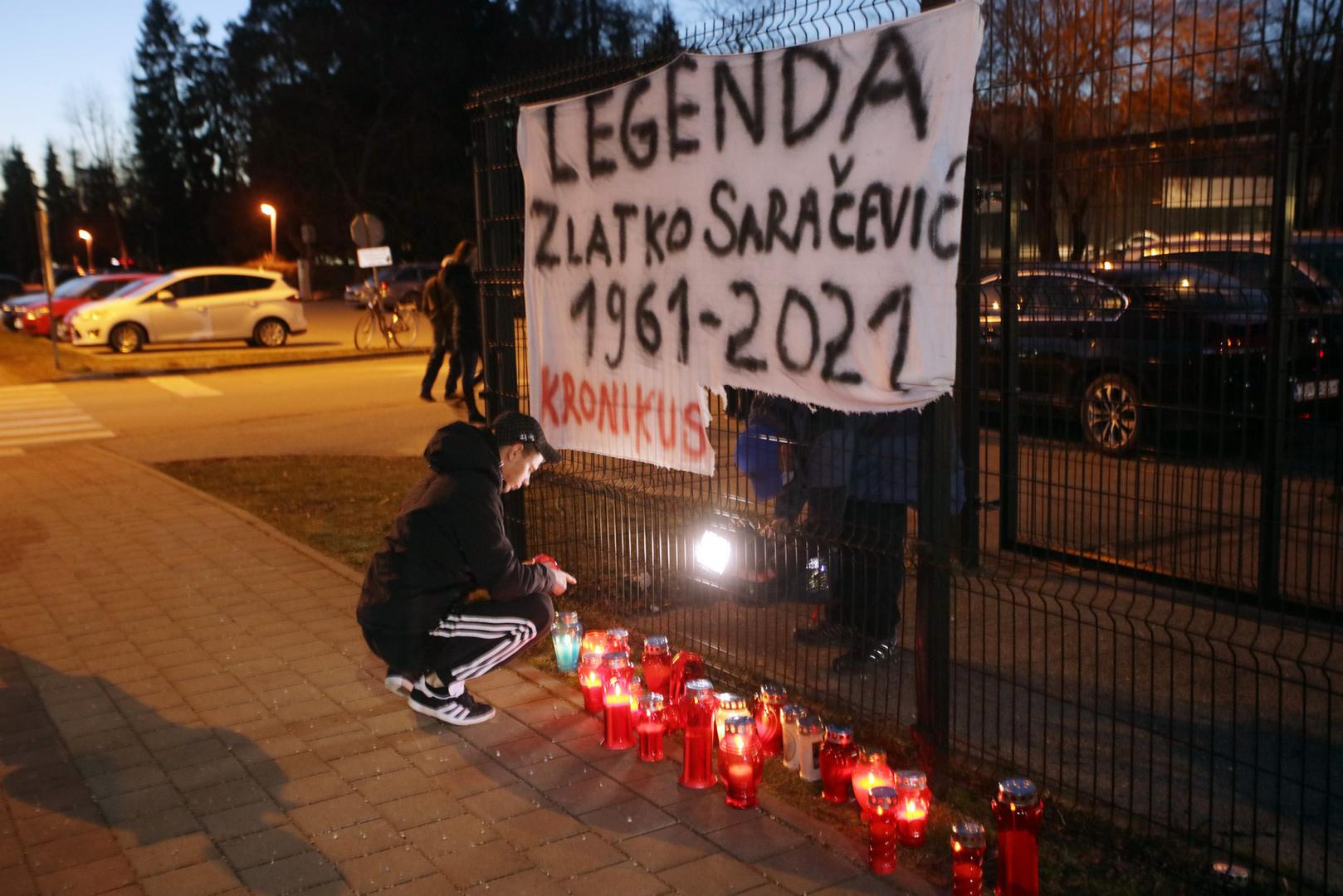 Podsjetimo, Zlatko Saračević umro je u bolnici nakon što mu je poslije utakmice s Lokomotivom pozlilo na putu kući. 