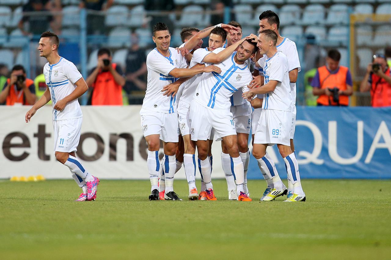 11.07.2014., stadion Kantrida, Rijeka - Superkup, GNK Dinamo - HNK Rijeka. Slavlje Rijeke.  Photo: Igor Kralj/PIXSELL