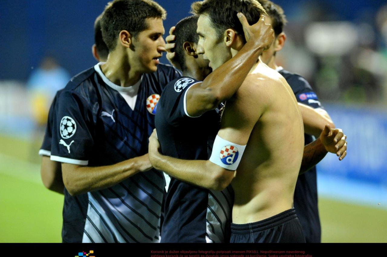 '22.08.2012., stadion Maksimir, Zagreb - 1. utakmica doigravanja za ulazak u skupinu Lige prvaka, GNK Dinamo - NK Maribor. Milan Badelj Photo: Marko Lukunic/PIXSELL'