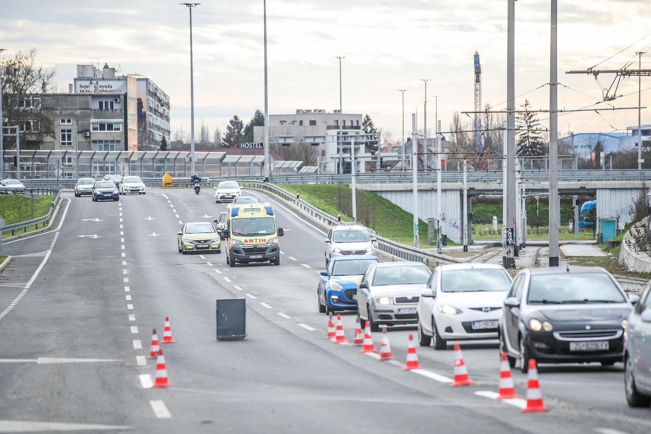 Zagreb: Za promet otvoren Jadranski most