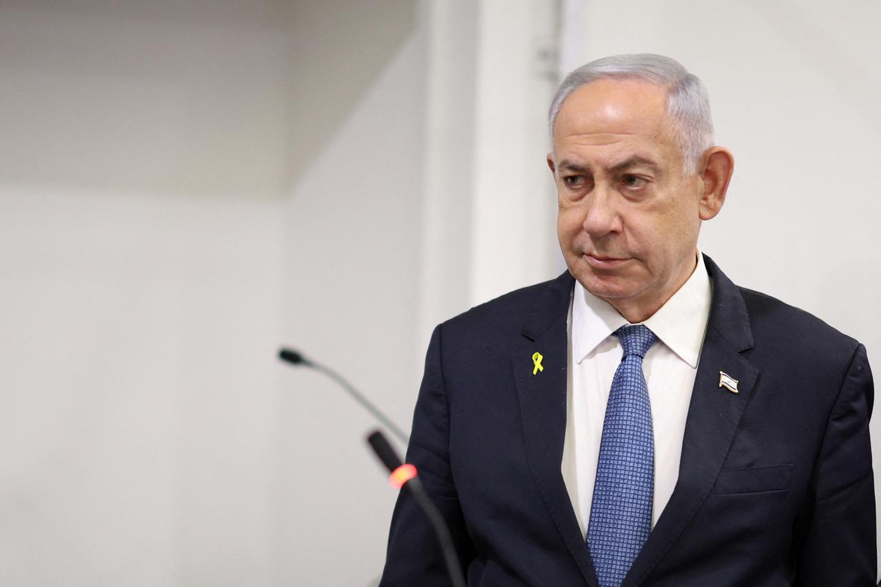 Israeli PM Netanyahu continues testifying in his long-running corruption trial, in Tel Aviv court