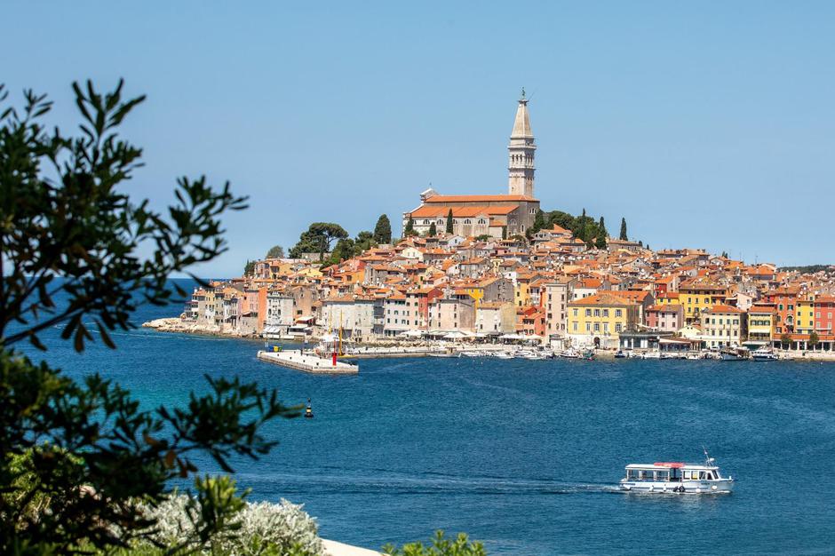 Pogled na grad Rovinj