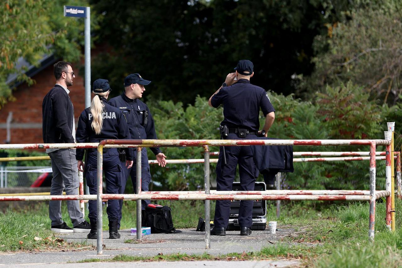 Zagreb: Policijski očevid u Buzinu gdje je vlak usmrtio maloljetnika