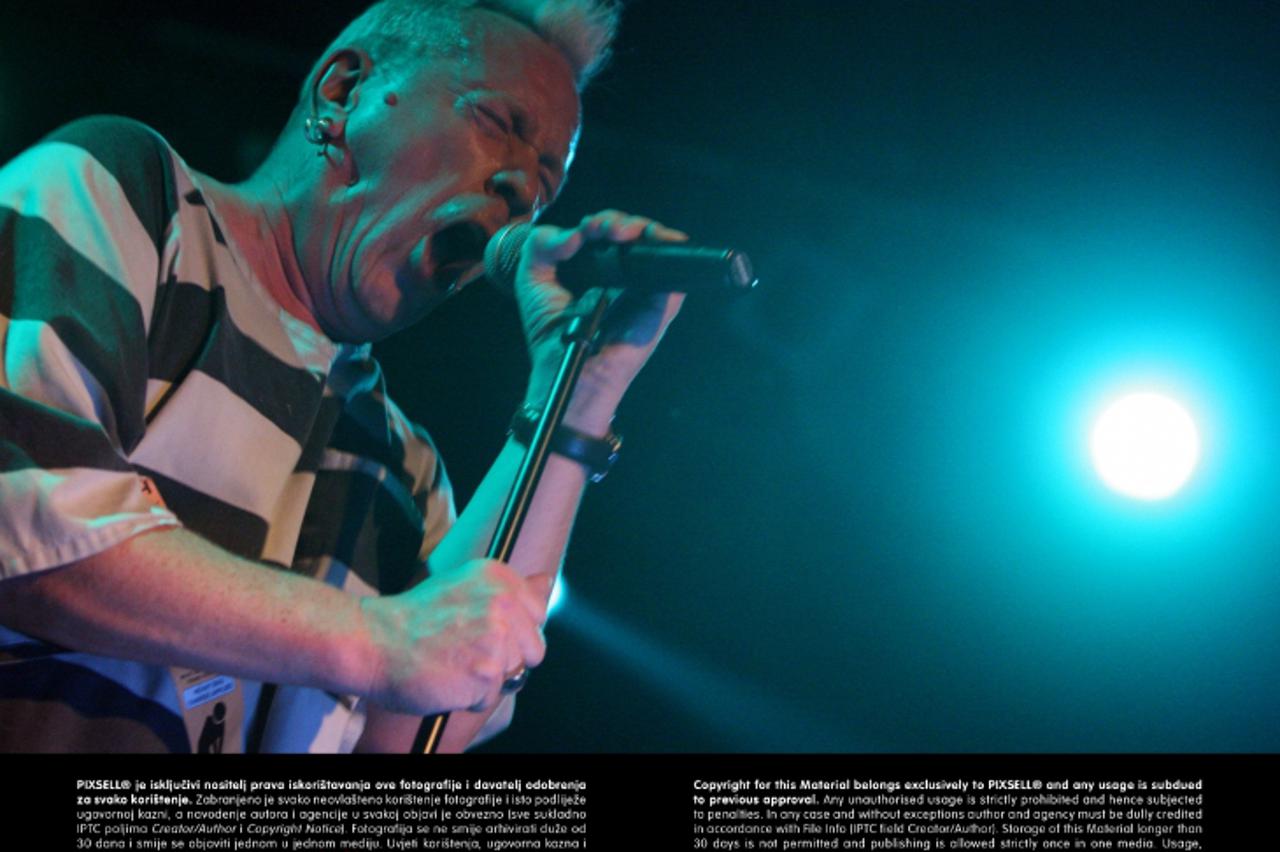 '12.06.2013., Zagreb - U Tvornici kulture nastupio John Lydon a.k.a. Johnny Rotten i njegovi kultni Public Image Limited.  Photo: Goran Jakus/PIXSELL'