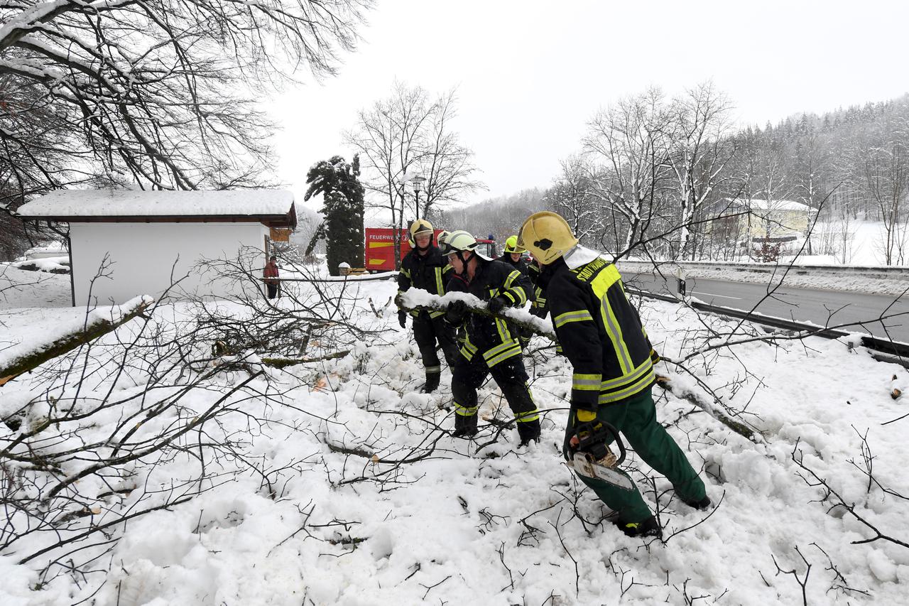 Snijeg u Bavarskoj