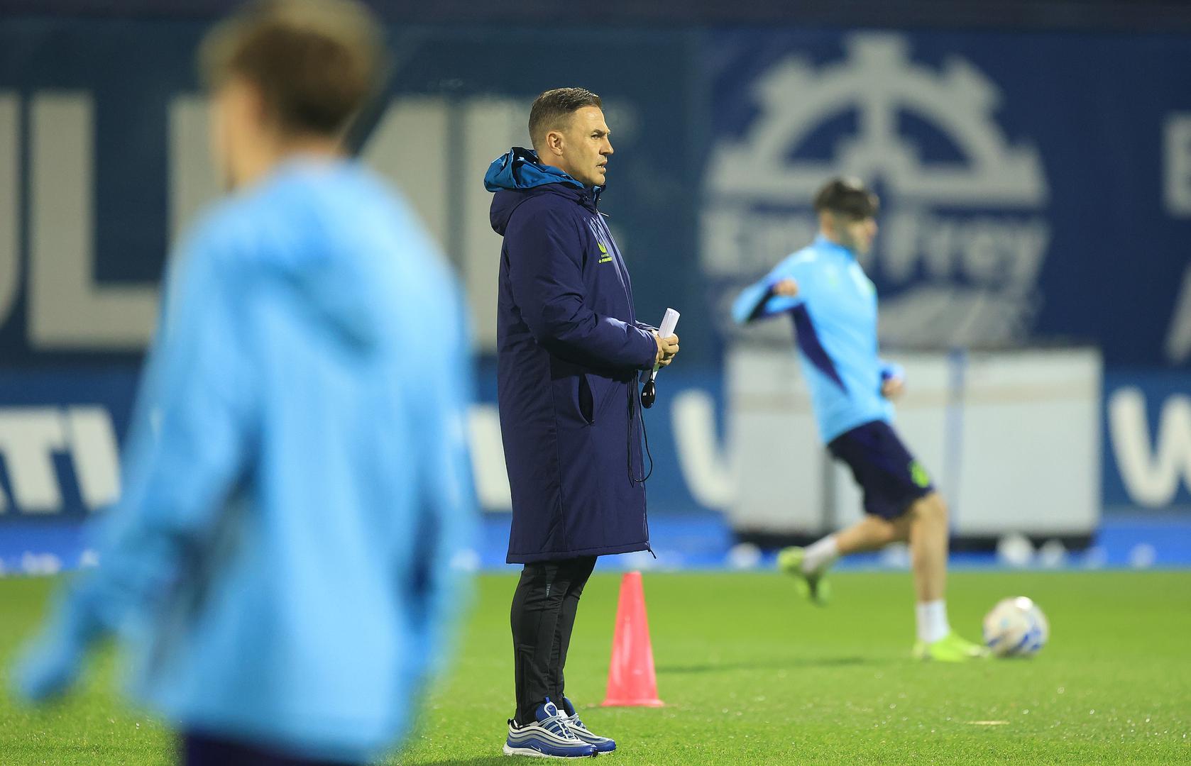 03.01.2025., stadion Maksimir, Zagreb - GNK Dinamo Zagreb odradio prvi trening pod vodstvom talijanskog trenera Fabio Cannavaro. Photo: Marko Prpic/PIXSELL